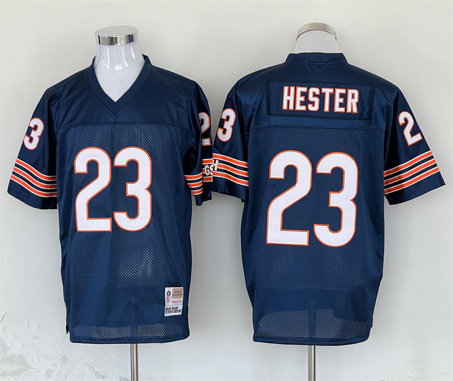 Men's Chicago Bears Devin Hester Mitchell & Ness Navy Legacy Jersey